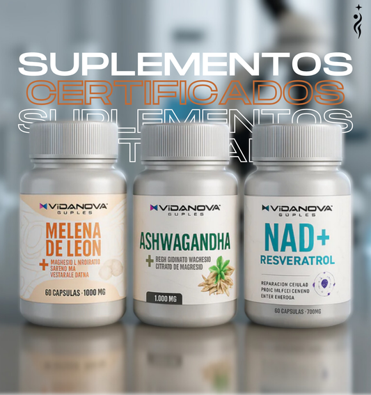 Suplementos Certificados - Compra 2 y lleva el 3 GRATIS