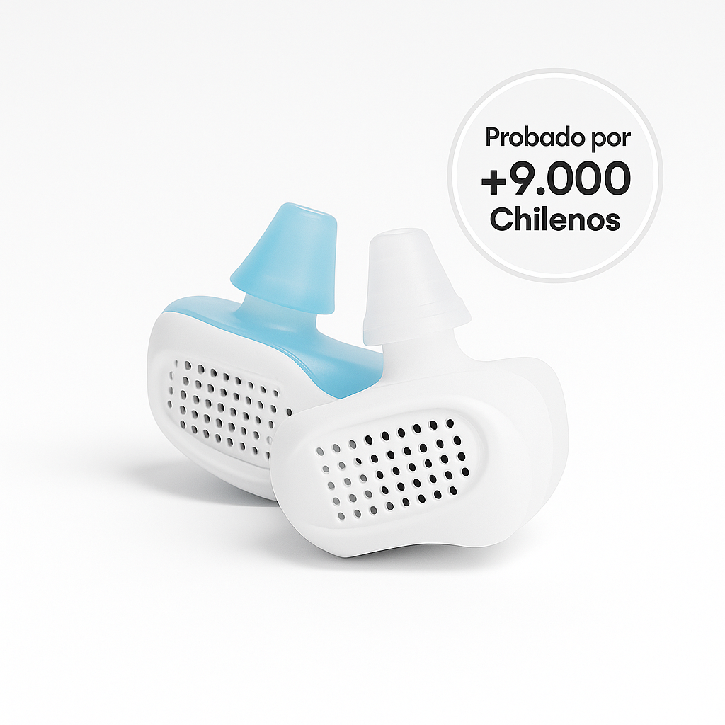 RespiraPLUS™ 2x1 – Duerme sin ronquidos, despierta renovado.